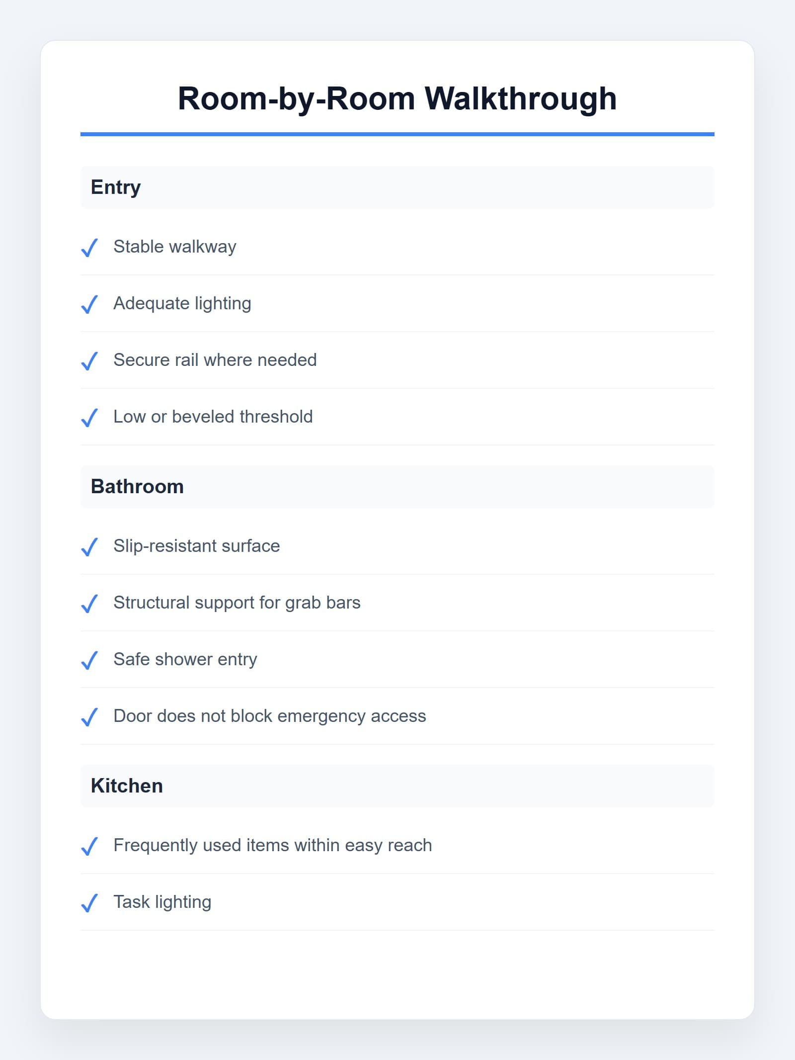 Home Walkthrough Checklist Preview